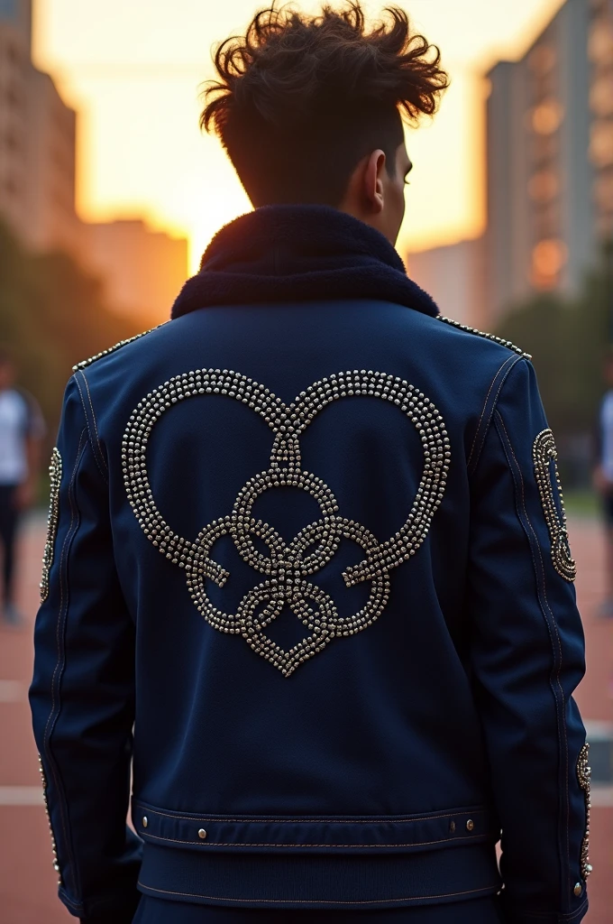 Hi, you are the best fashion designer in fur stud jackets..
I need you to make me a jacket that identifies the independent athletic club, and that has the image of a family as a reference