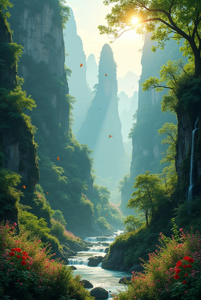 Generate me the most beautiful place in china