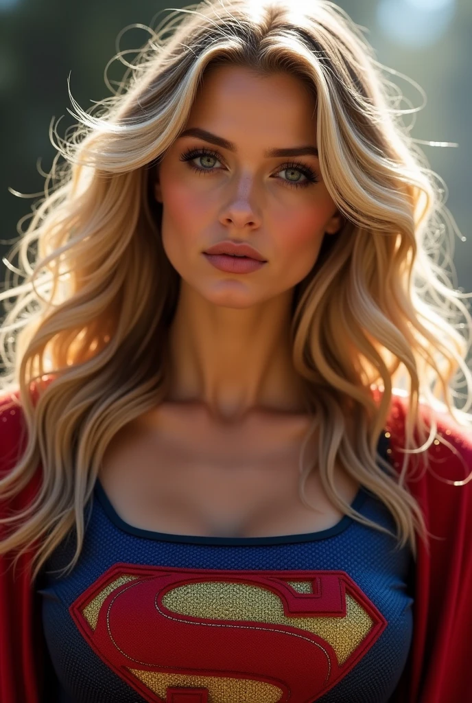 Supergirl ultra sexy, elle doit avoir des grosses lèvres, des énormes fesses et des énormes seins. Elle doit avoir les cheveux blonds ondulés avec quelques cheveux en pétard. Comme s’il venait de faire l’amour. Elle doit être excitée et excitante. Elle doit transpirer. Elle doit être en train de voler, elle doit être un angle de vue pour que je vois ses seins, ses fesses et son visage, son costume de Supergirl est hyper moulant. Elle est en train de voler. La création de l’image doit être hyper réaliste et elle doit avoir 20 ans. Elle doit vraiment transpirer être encore plus belle en visage plus doux, plus féminin plus plus beau être elle doit être encore plus sexy des fesses. Vraiment énorme qu’on doit voir et c’est ça aussi elle doit les voir. Il doit être très gros. Elle doit se mord les lèvres, elle doit avoir un regard de séductrice pour m’exciter à fond et comme et me donner envie de lui faire l’amour à mort.