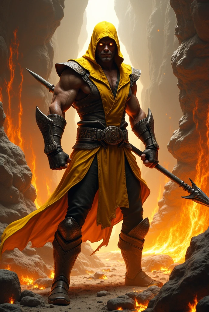 Crie um Scorpion do Mortal Kombat 9