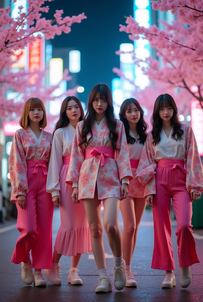 Japanese girl group members