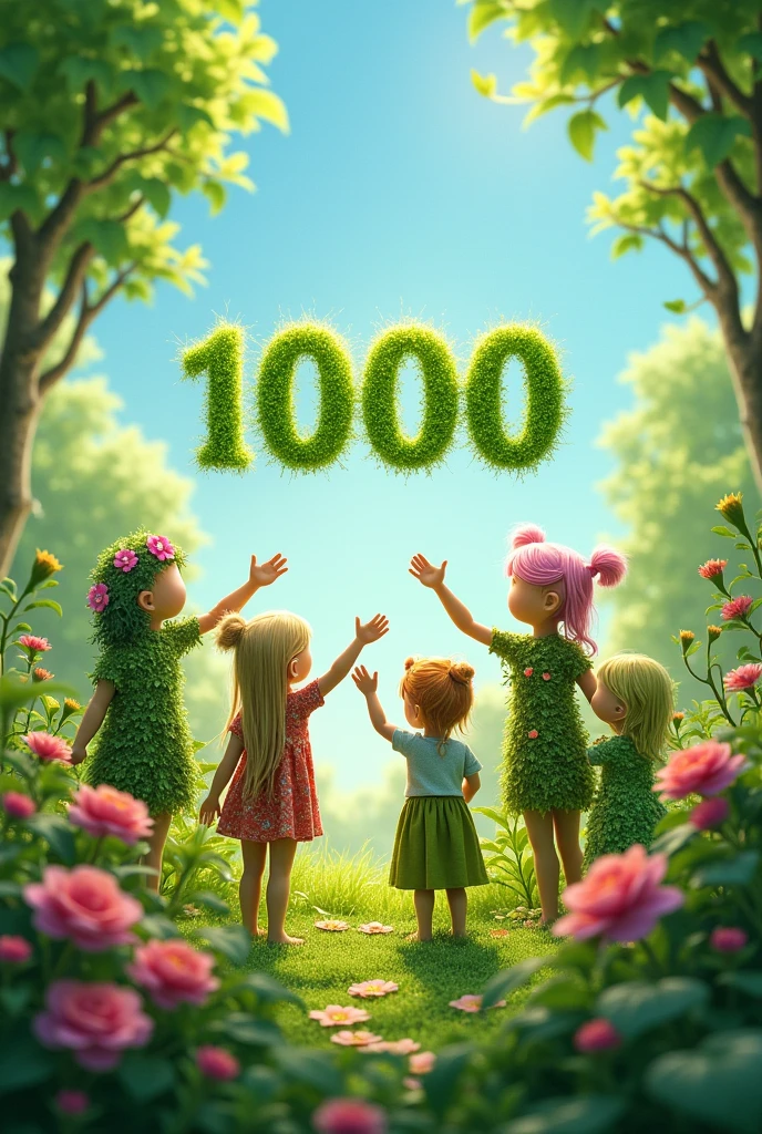 plant Youtube subcrib 1000 wishers