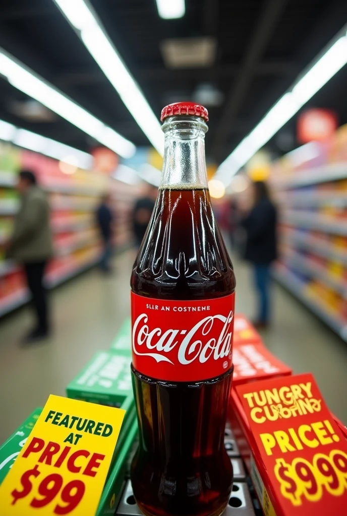 Coca-Cola 2 liters on sale, Hungry Colors Featured at Price 9,99