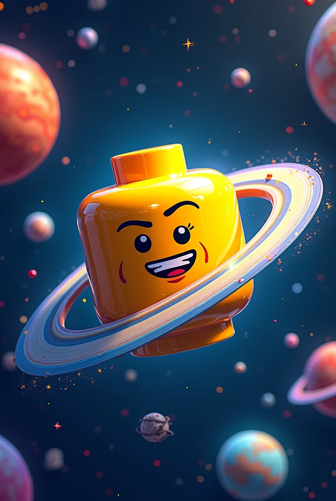 lego head planet in solar system 