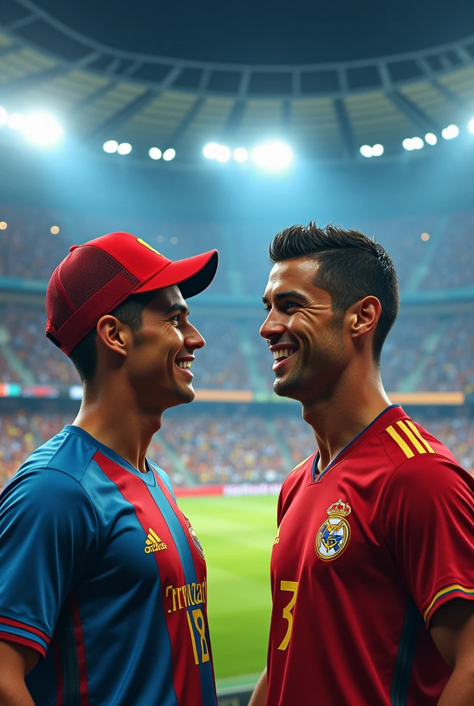 Cristiano Ronaldo and me just an Uzbek boy with an age of 25