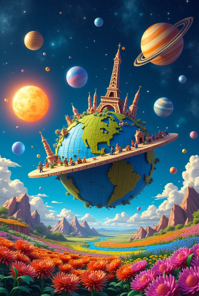 lego planet in solar system 