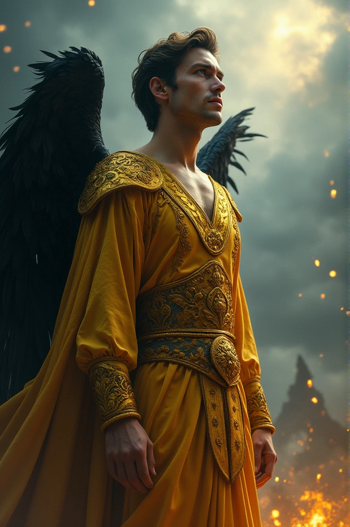 The Strongest Fallen Angel, Handsome Man in Golden Clothes