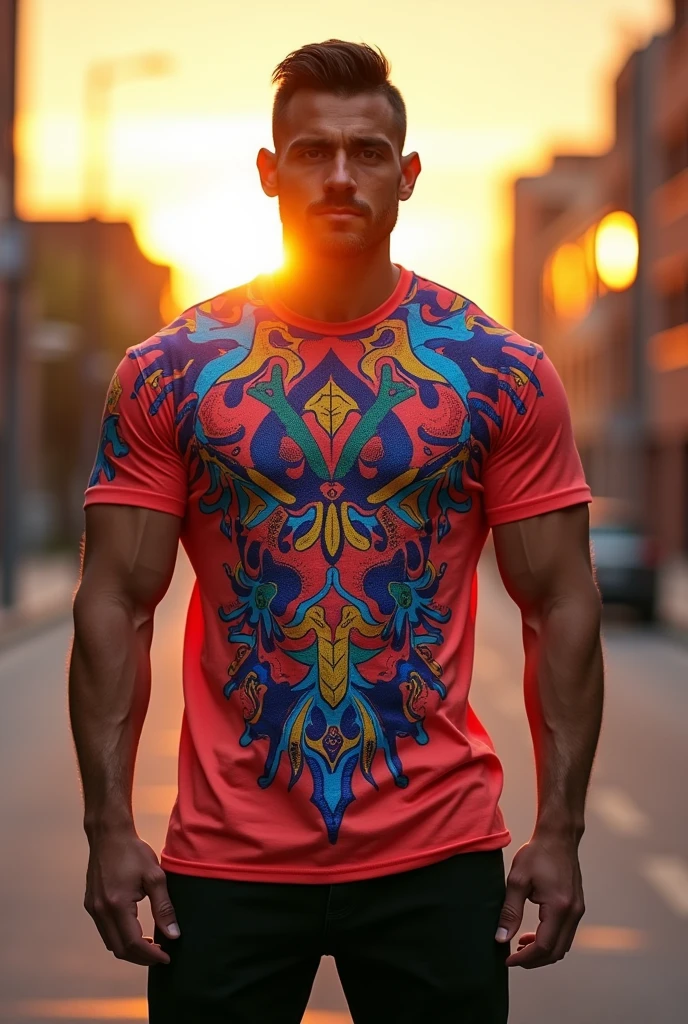 My T shirt pic set on mens body
