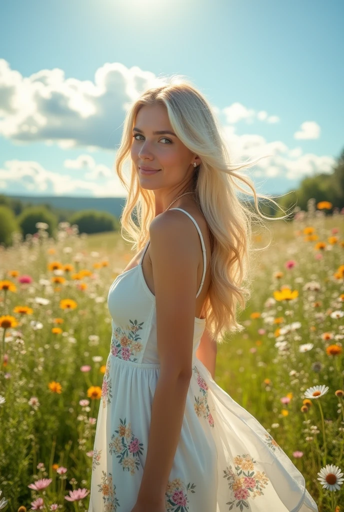 A pretty blonde