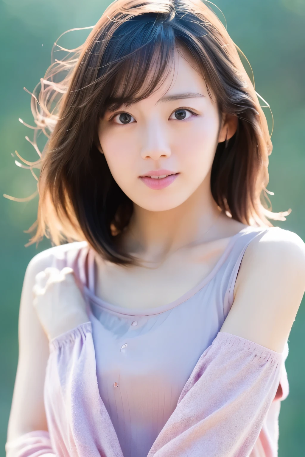 (High reality photograph, high resolusion), Skinny Japanese lady, 30 years old, cute face, detailed face, detailed eyes, various hair style, skinny figure, correct body anatomy, ((looking straight ahead)), facing the camera directly, single photo, a photo captured the best moment expressing the beauty and brains, ((with simple background))