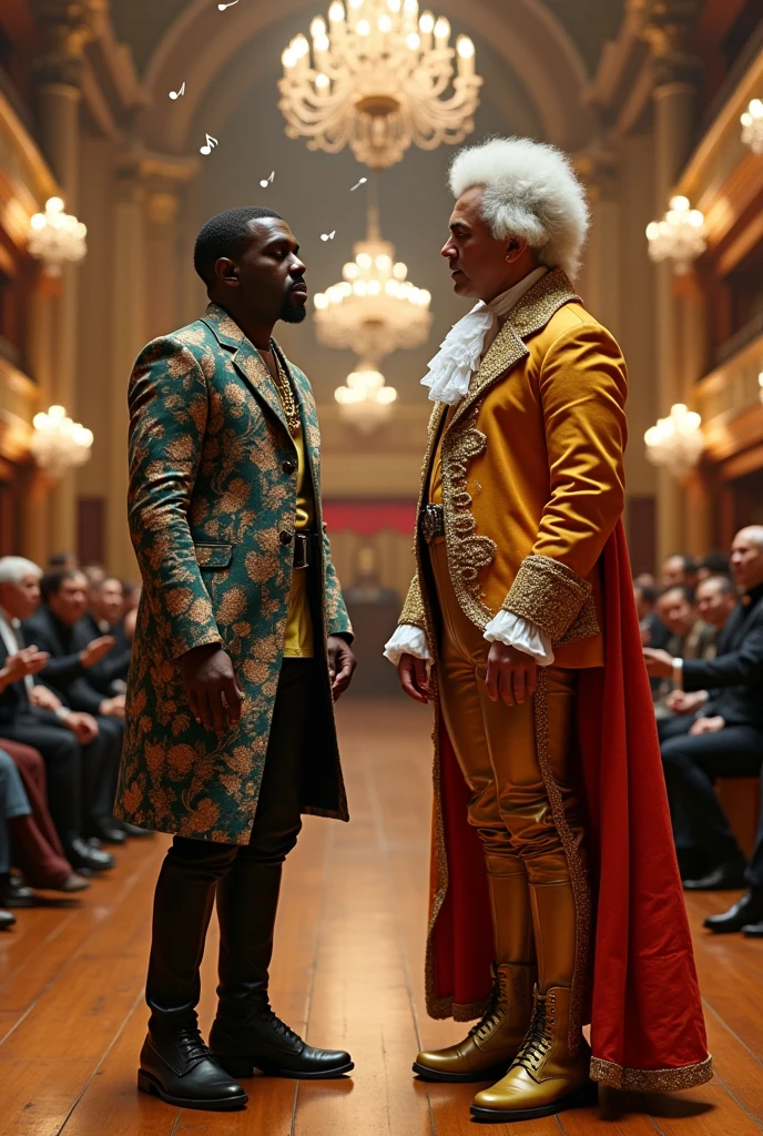 Kanye west and Mozart