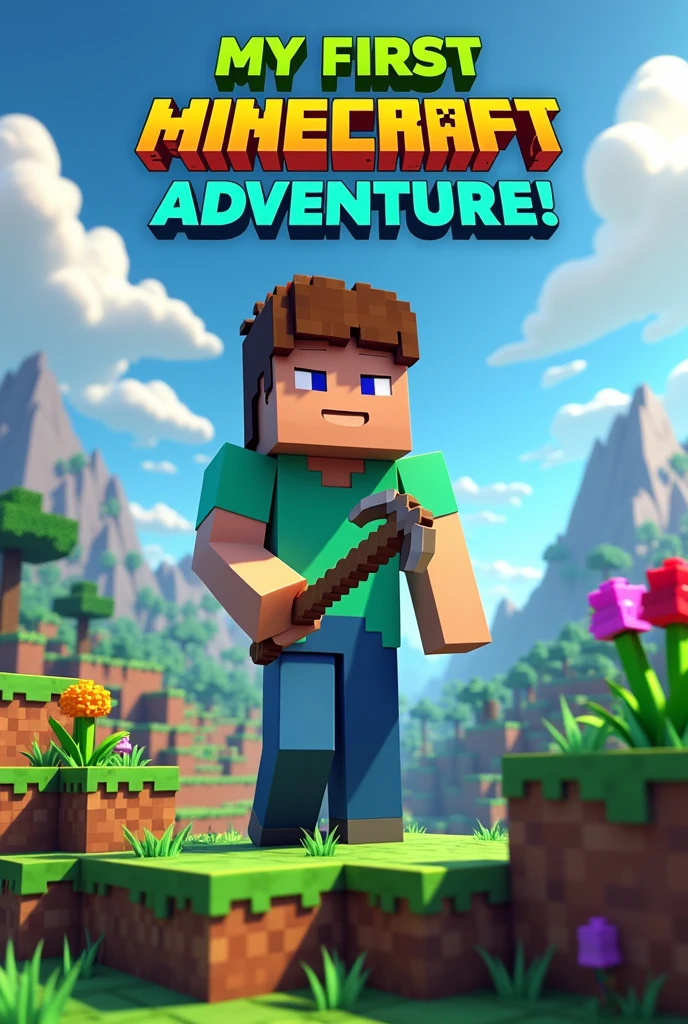 Make thumbnail I play minecraft first time