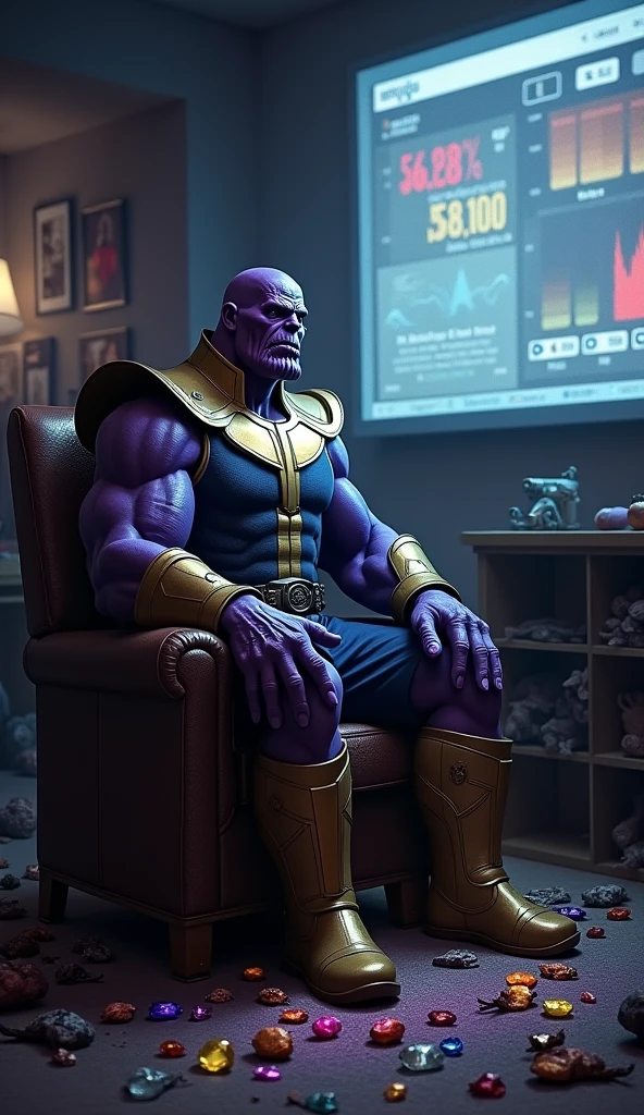 Thanos cries because of poor sales