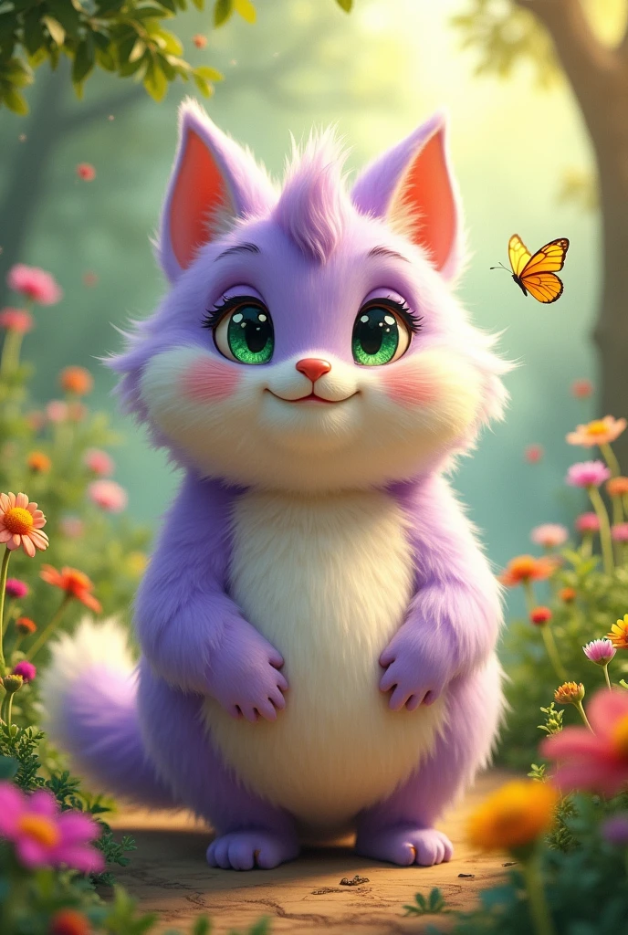 chubby furry woman