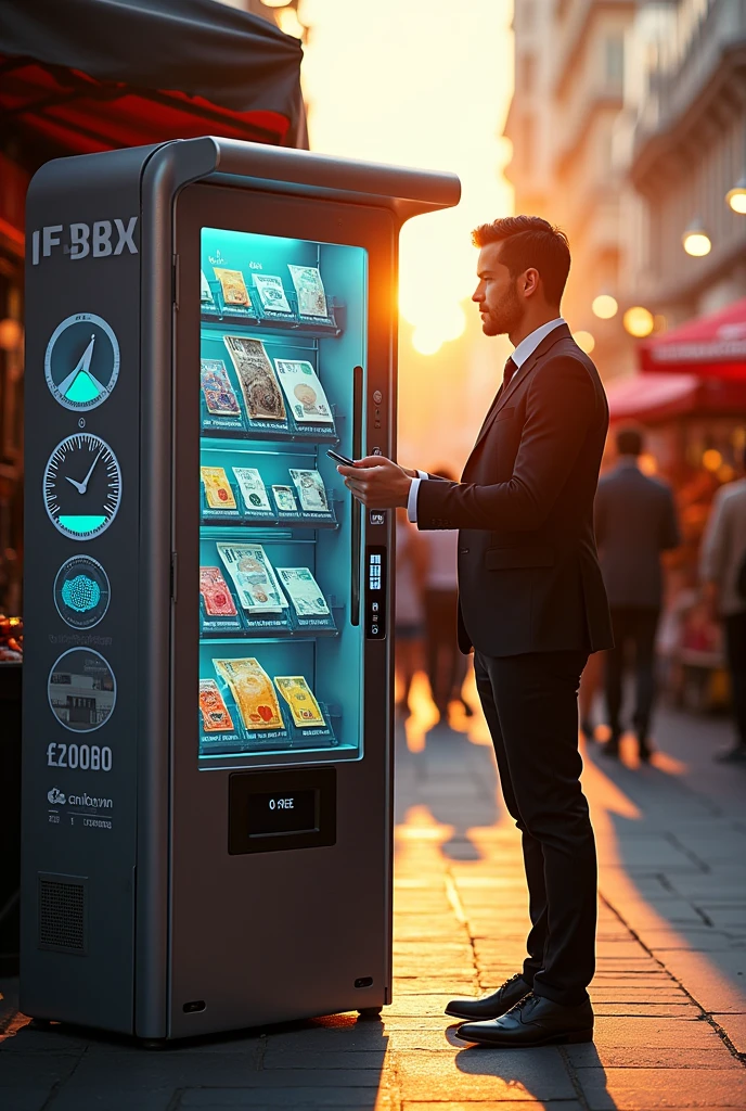 Forex exchange vending machine
