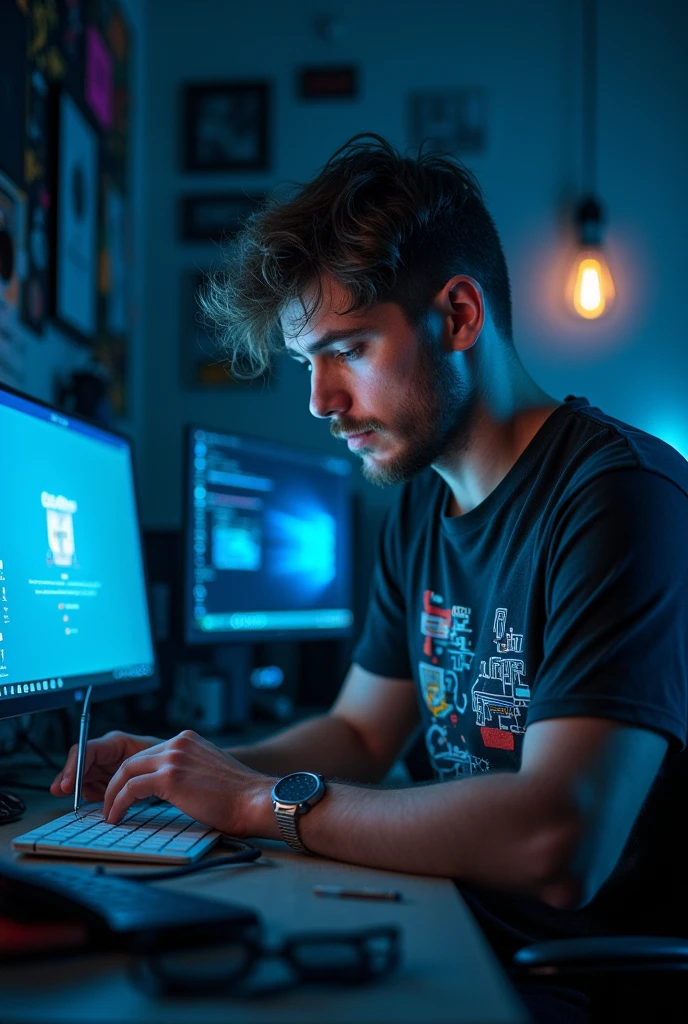 Blue Screen and its Insidious Tricks Day One: Оперативка в ударе
Рабочий день у компьютерного A masterpiceа — это как коробка с сюрпризами: you never know, what awaits you on the next challenge. In the morning I was ready for the usual tasks - cleaning the fans from dust, tidy up the wires, replace thermal paste. But as it turned out, fate had a different plan for me.
The bell rang, just when I was about to pour myself a cup of coffee. Andrey called - an old friend, his technique periodically requires my intervention, like a little capricious child.
I pick up the phone:
- Hello, A masterpice, I need your help. My laptop is acting up again.
- What&#39;s happened? — I say, feeling, that the situation may not be easy.
— Well, he is... blue. And not in the sense of drunk, and in reality it’s blue – the blue screen of death – Andrey reported with a heavy sigh.
Well, I think, this smells like if not kerosene then at least burnt RAM. I&#39;m going out on a call. Images of strange computer glitches and tricky blue screens are already flashing through my head., who try to deceive the user every now and then.
I&#39;m arriving, Andrey greets me with the look of a man, which I just discovered, that his favorite TV show was cancelled, and now doesn&#39;t know what to do. On his face there is a mixture of confusion and slight panic.. 
— Well, показывай пациента — I say, taking his tools out of his bag.
There is a laptop on the table in front of me., like new - clean, without a single speck of dust. Just like in the advert: “This laptop will change your life!&quot;And he really changed Andrey&#39;s life., just not like that, as he had hoped.
