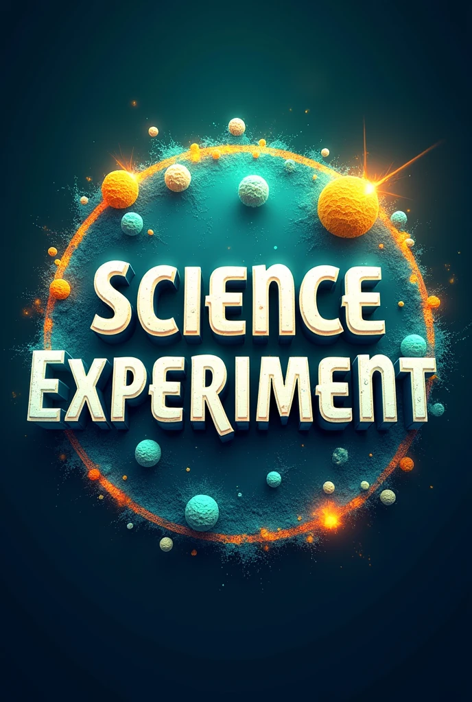 Best quality, 8k image,logo for youtube channel topic is science experiment Central in circle background 