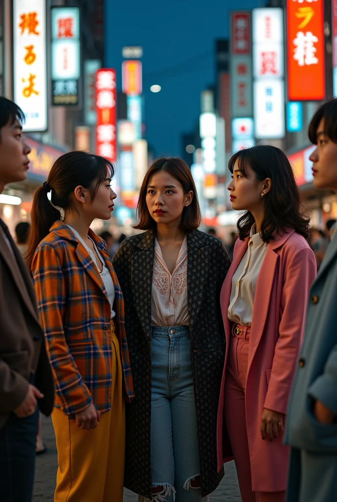 Japanese、Photos of people who don&#39;t want to exchange contact information