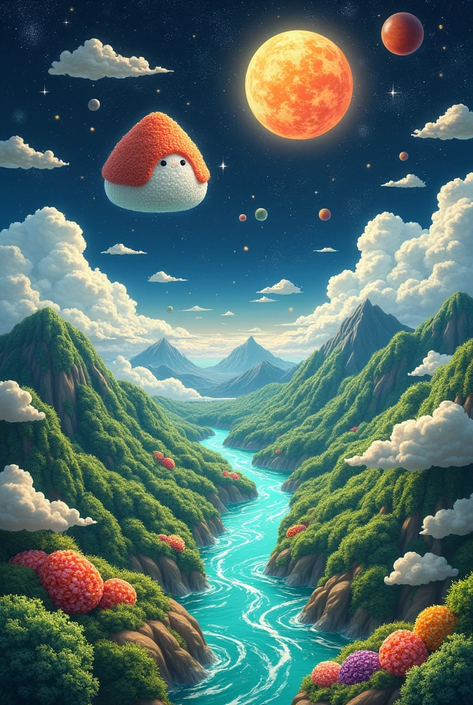 onigiri planet in solar system