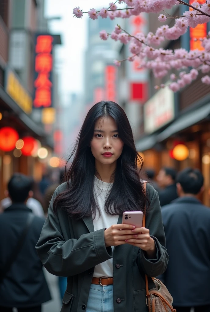 Japanese、I don't want to exchange contact information. Men are hitting on me.