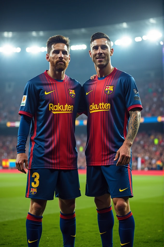 Messi is Cristiano Ronaldo in the same team