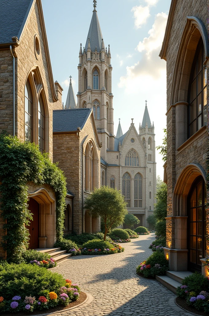 5 buildings built from cut stone