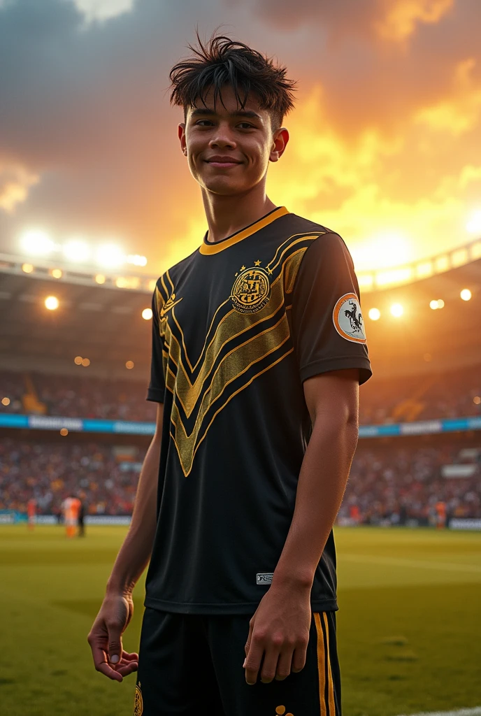Created a 16 year old footballer bib text player called BARON__X__UNKNOWN