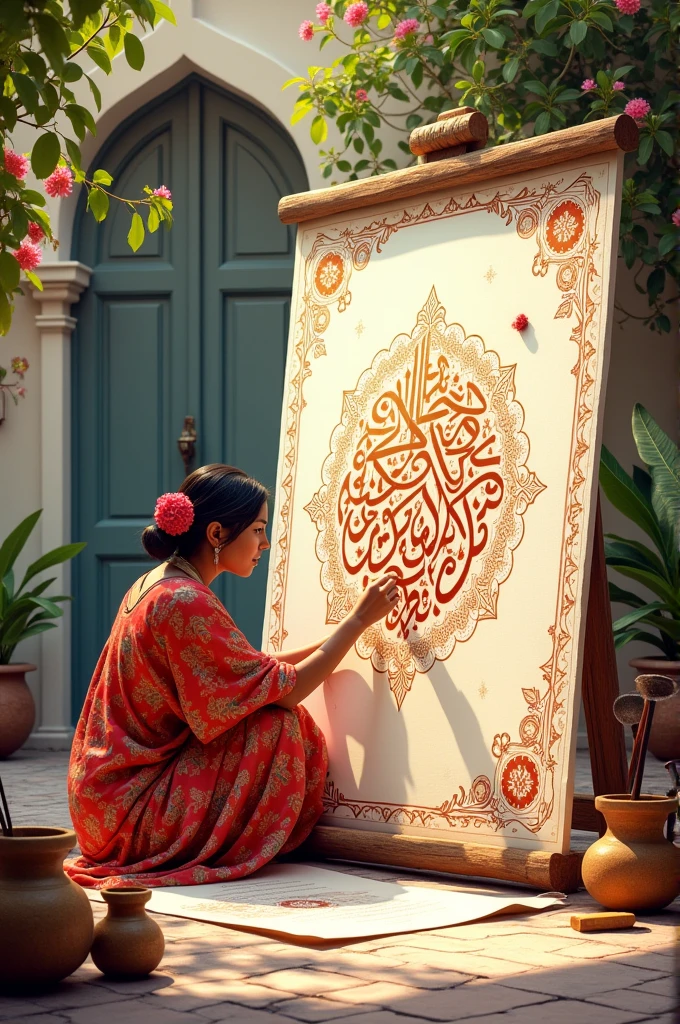 Indo written art