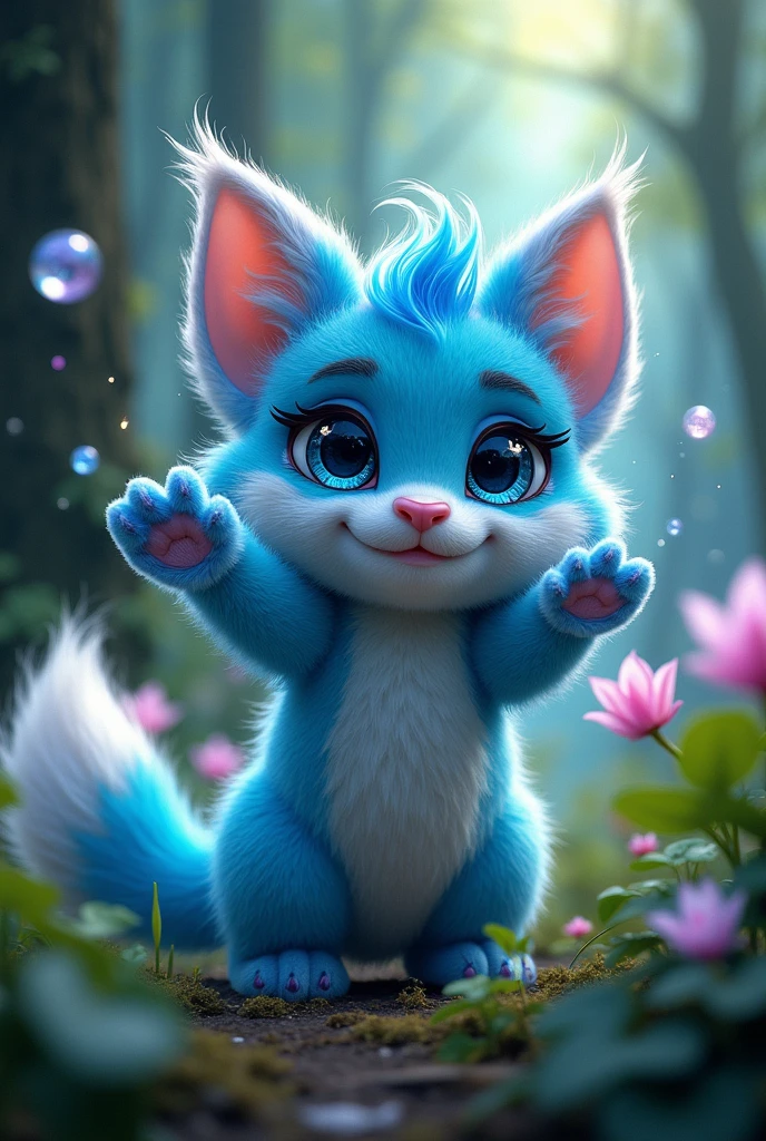 create a picture on how tricia adrien mercado would look as a furry
