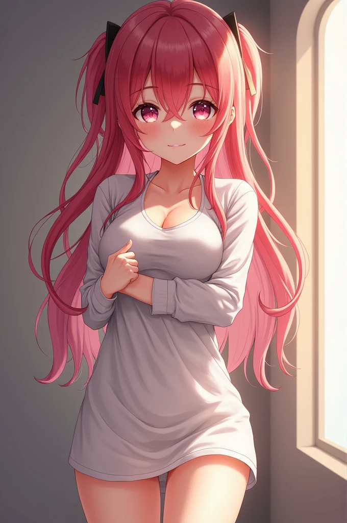 Anime girl naked ass