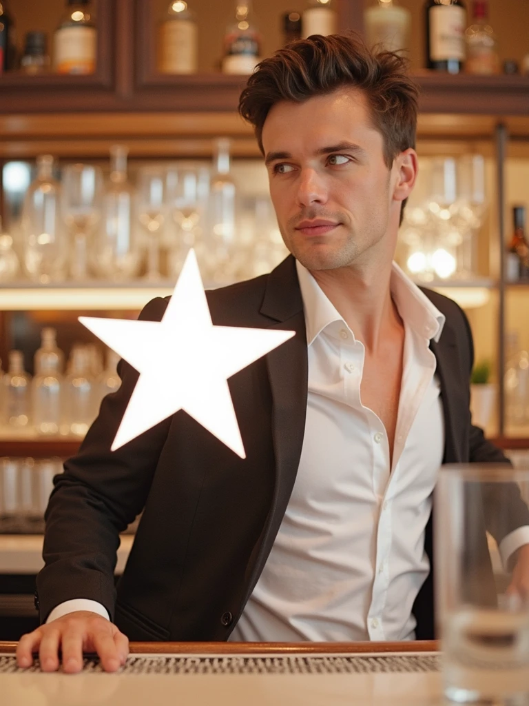 make this man more sexy and handsome.