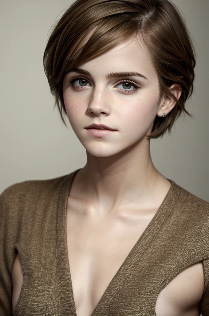 (masterpiece), best quality, expressive eyes, perfect face,genderswap emma watson, short hair, male, masculine