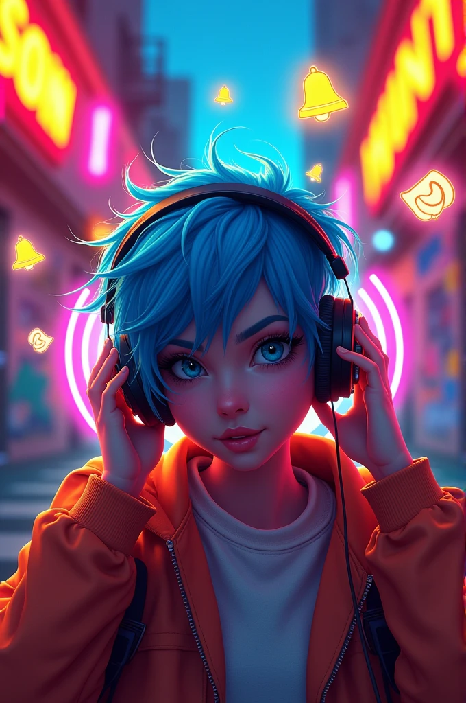 Create an Instagram profile picture to alert young people 