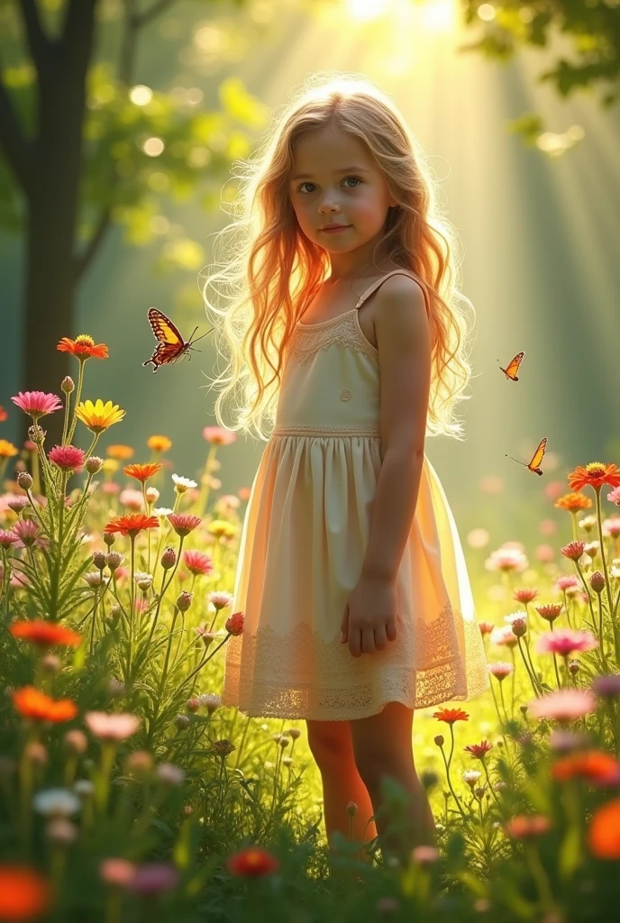 A girl without clothes