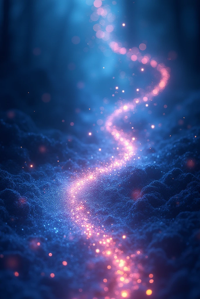 a starry magic trail like is being used on graphics for the disney movie wish presenting a movietitle #midjourney