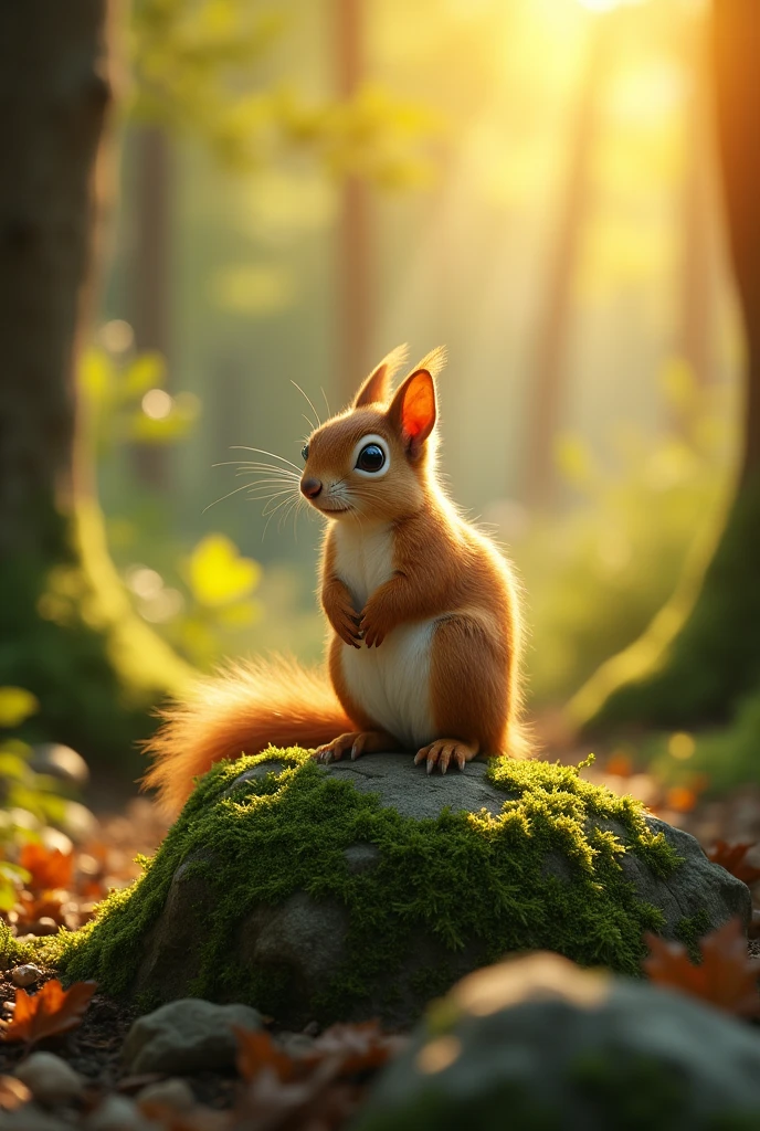 Squirrel thinking