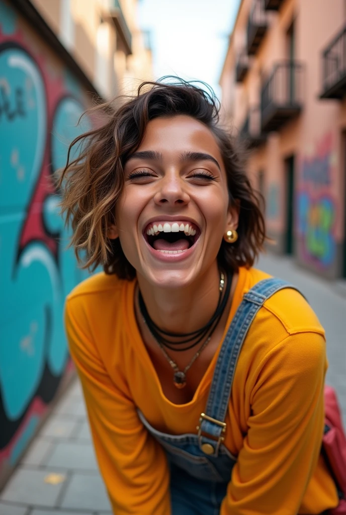 Create an Instagram profile picture to alert young people
