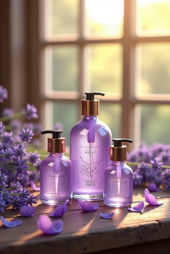 lavender oil bottles