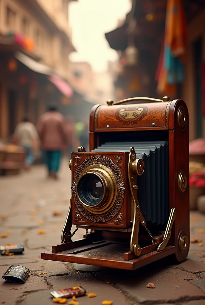 India antique old camera 
