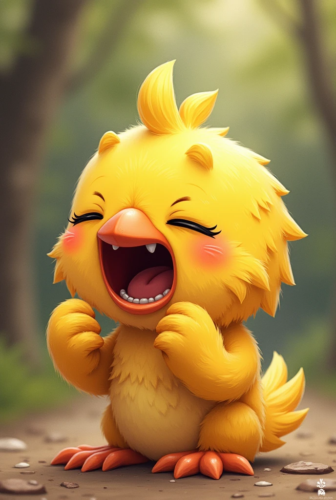 Chirpy crying