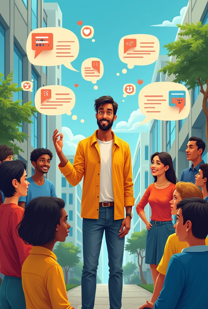 can you make a poster that shows people using Berlo’s SMCR communication 
