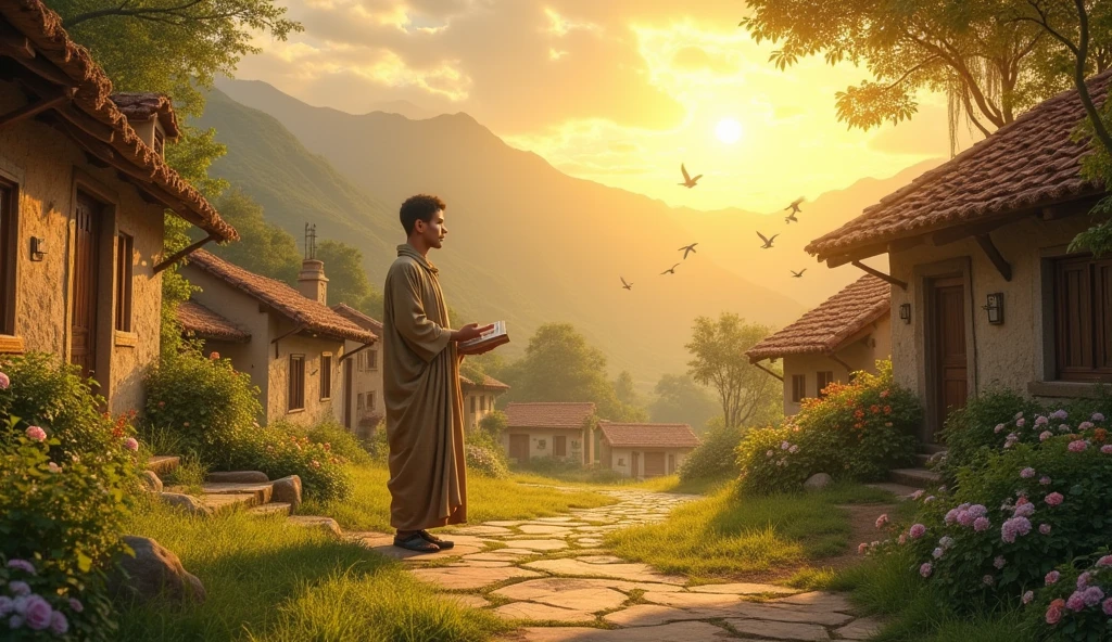 In a village there lived a , Ali. Ali was very innocent and had faith in Allah. He always prayed and recited the Holy Quran with his parents. 18 years old creator Muslim