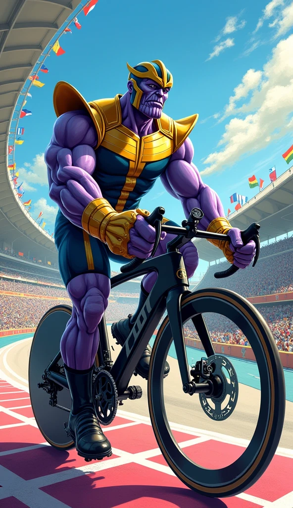Thanos to compete in cycling at the 2024 Olympics