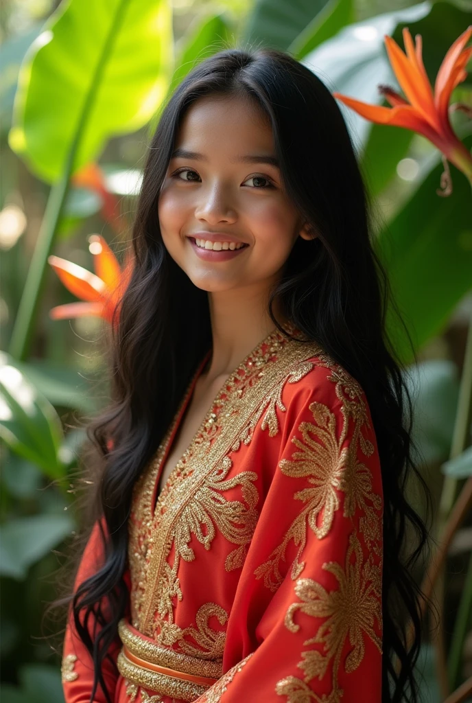 Beautiful Indonesian girl dressed sexy 