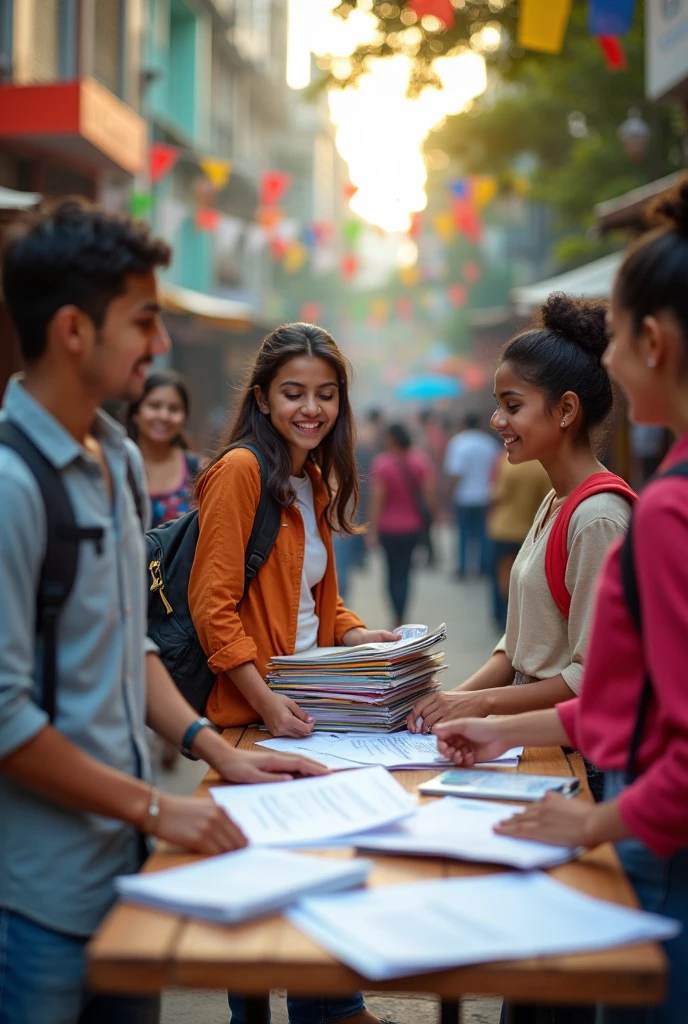 **Individuals who are 17 years or older or were born in 2007 can apply in advance for inclusion in the voter list. The required documents are:**
1. Aadhaar Card
2. Birth Certificate
3. PRTC (Permanent Resident Tax Certificate)
4. Father's Voter ID Card
5. Ration Card
6. Family Register Copy
7. 2 passport-sized color photographs (should have a plain background)
**All documents must be submitted with self-attested copies to complete the application process.**