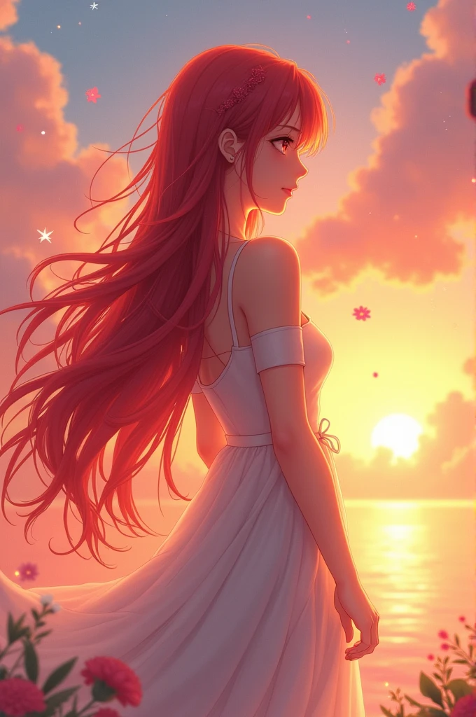 A naked American anime girl
