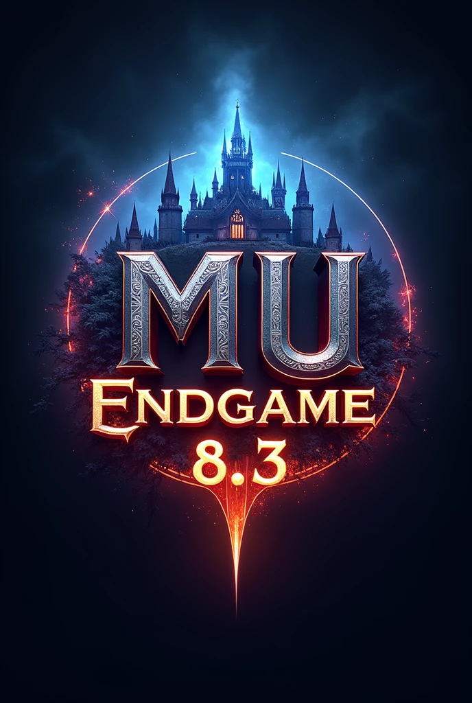 create a logo with strong colors with the name MU ENDGAME 6.3 is a series of 3D action-adventure and MMORPG video games., set in a medieval atmosphere. The game was first officially released in 2001 in South Korea.. The game was developed and published by the Korean company ENDGAME. The international Portuguese version of the game was released on October 6, 2003.. In 2006 the exploration rights were commercialized and transferred to K2 Network, being valid for three years, in a two million dollar deal with the possibility of renewal. After several scandals involving the company's mismanagement and disregard for players, the contract was not renewed at the end of its term. Since then, the game is once again managed by Webzen.
The game has already undergone several expansions with the addition of new areas and classes.. Currently the Global server is on Season 6 - Part 3 version, the Brazilian server is almost always in a version...