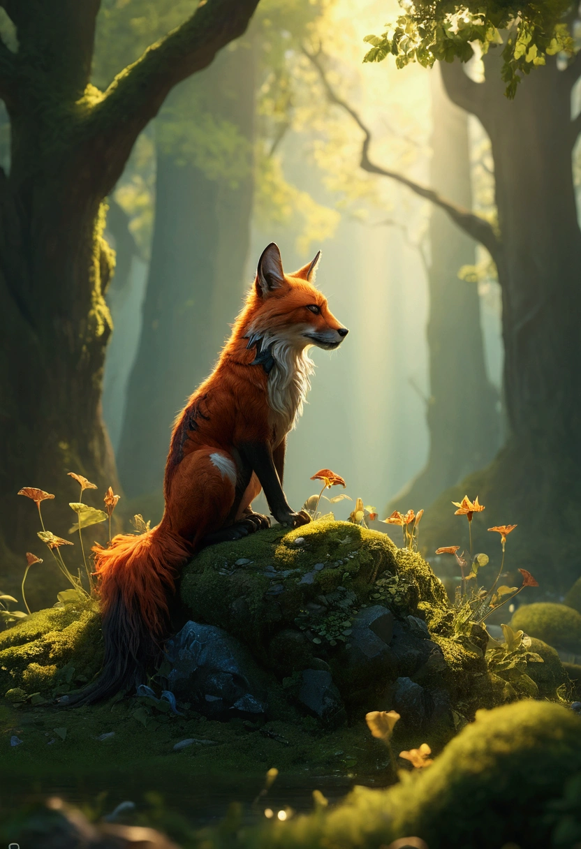 masterpiece, best quality, (extremely detailed CG unity 8k wallpaper), (best quality), (best illustration), (best shadow), absurdres, realistic lighting, (Abyss), beautiful detailed glow, art by PeterMohrBacher,