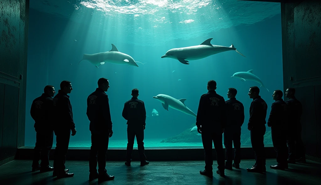 There are people who imprison dolphins and sell them.