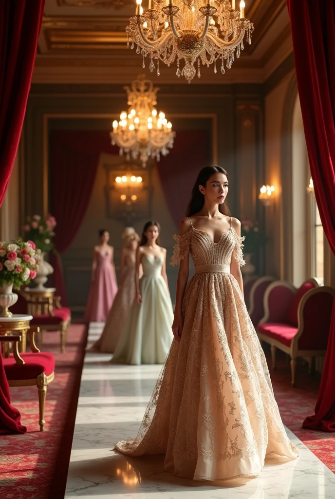 Royal bedroom themed fashion show ideas